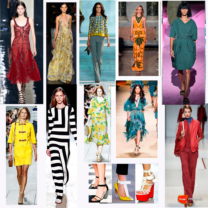 Модные цвета весны 2015