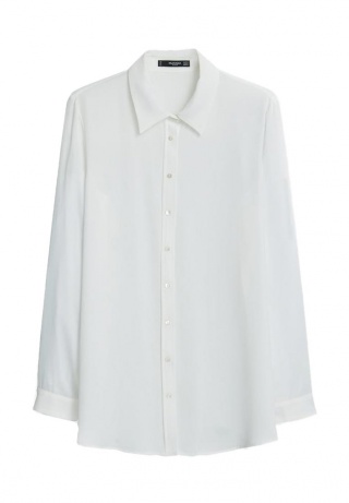 Белая блуза — LAURIN, Mango 